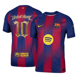 Tricouri Fotbal Barcelona LAMINE YAMAL #10 Acasă 2025/26 Authentic - Kopa Trophy Edition