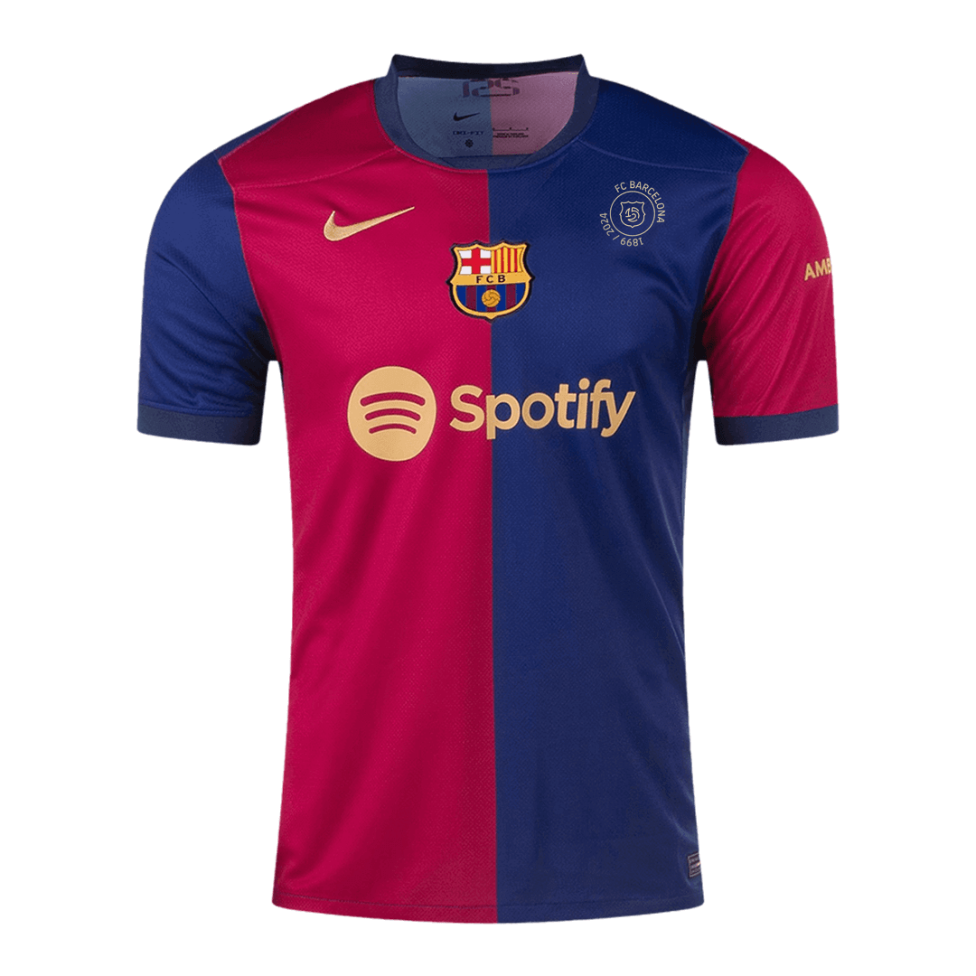Tricouri Fotbal Barcelona Acasă 2024/25 - 125th Anniversary - Super