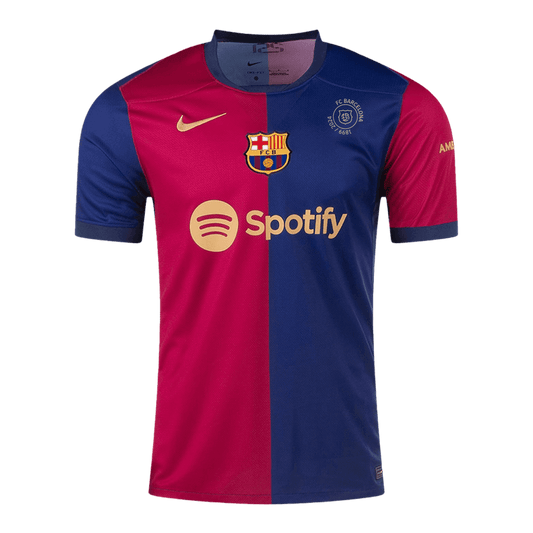 Tricouri Fotbal Barcelona Acasă 2024/25 - 125th Anniversary - Super (mărime mare)