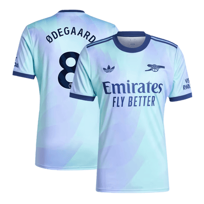 Tricouri Fotbal Arsenal ØDEGAARD #8 Treilea 2024/25 - Super (mărime mare)