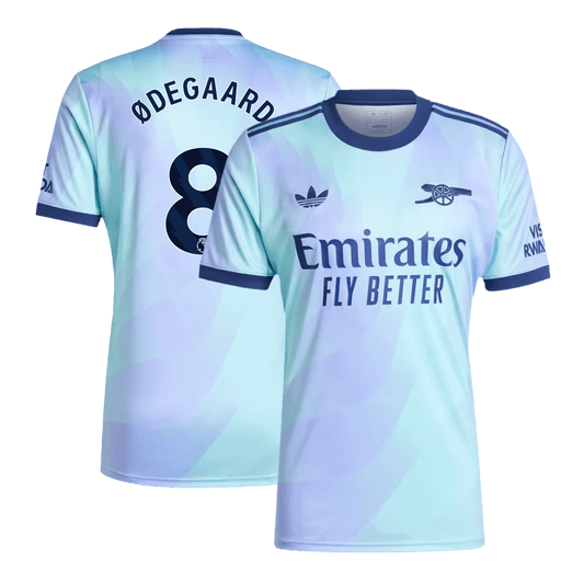 Tricouri Fotbal Arsenal ØDEGAARD #8 Treilea 2024/25 - Super (mărime mare)
