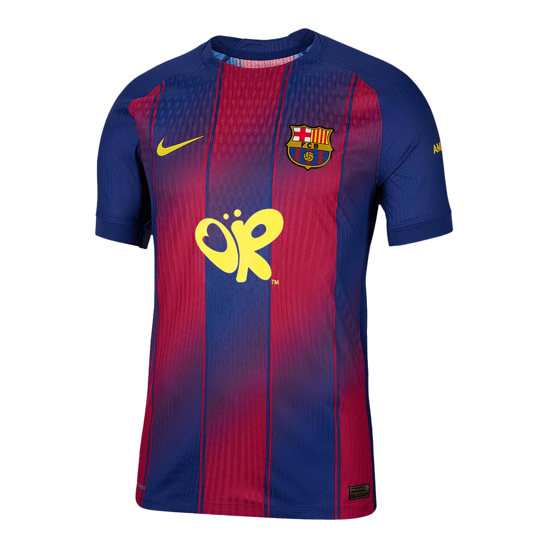Tricouri Fotbal Barcelona Acasă 2025/26 Authentic