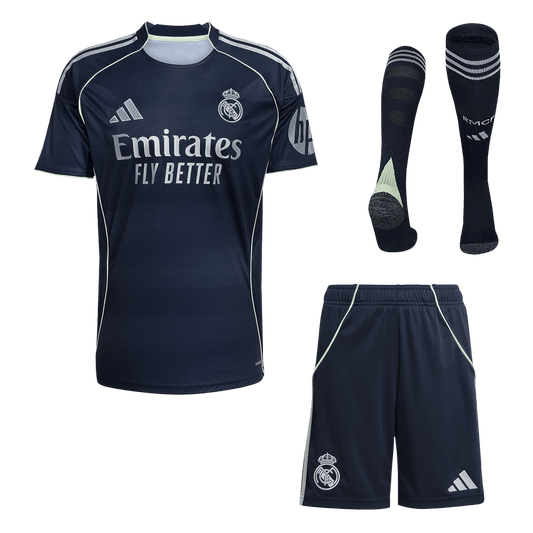 Set Tricouri Fotbal Real Madrid Deplasare 2025/26