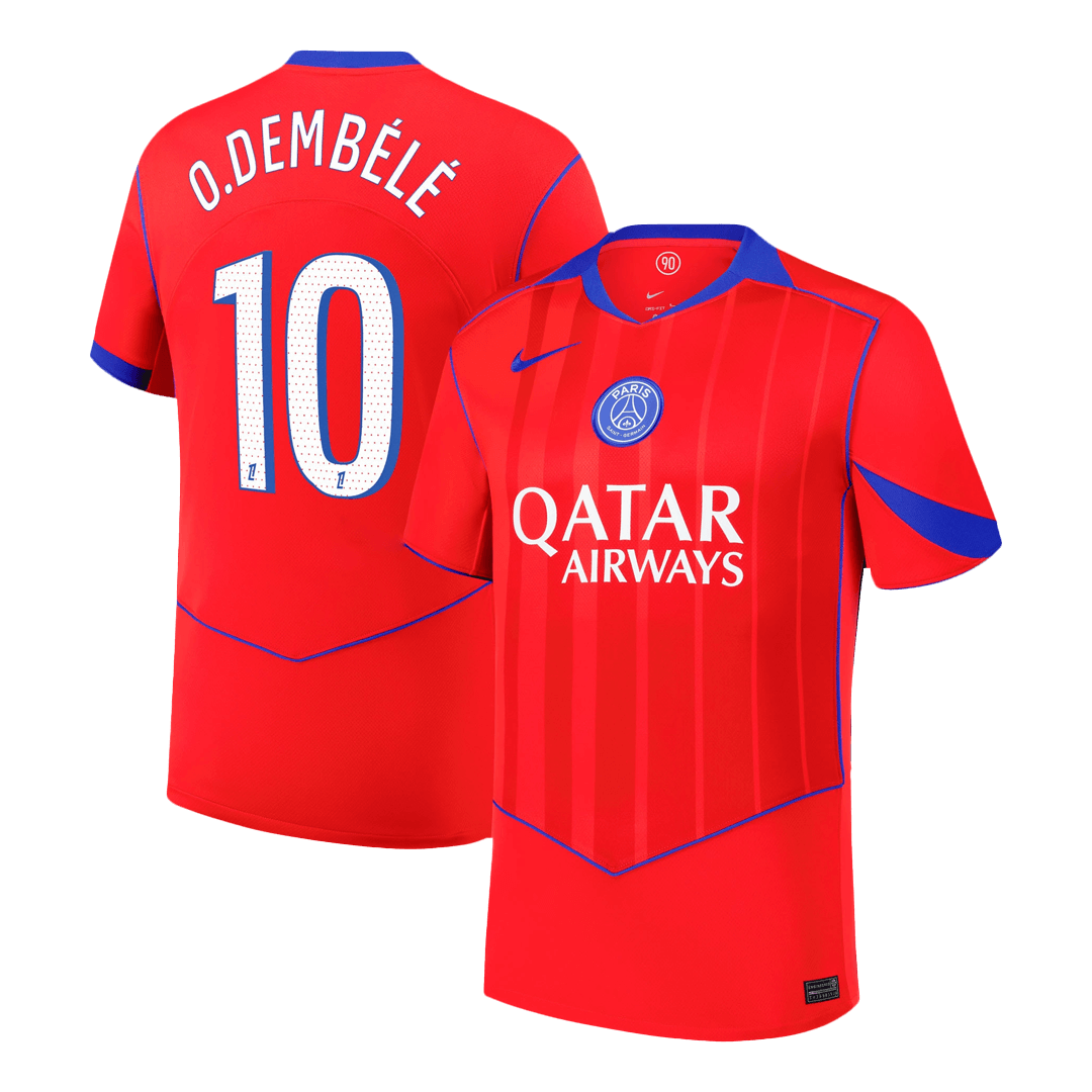 Tricouri Fotbal PSG O.DEMBÉLÉ #10 Treilea 2025/26
