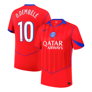 Tricouri Fotbal PSG O.DEMBÉLÉ #10 Treilea 2025/26