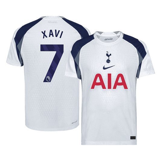 Tricouri Fotbal Tottenham Hotspur XAVI #7 Acasă 2025/26 Authentic