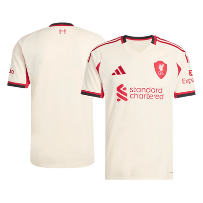 Tricouri Fotbal Liverpool Deplasare 2025/26 (mărime mare)
