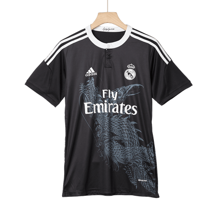 Tricouri Fotbal Vintage Real Madrid BENZEMA #9 Treilea 2014/15