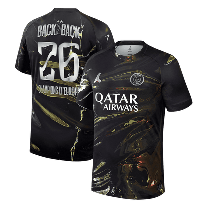 Tricouri Fotbal PSG Champions of Europe #26 2025/26