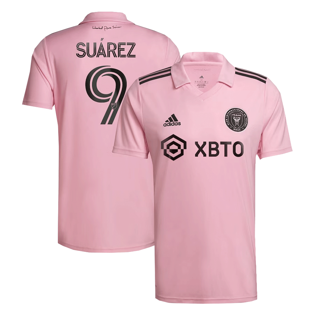Tricouri Fotbal Inter Miami CF SUÁREZ #9 Acasă 2022