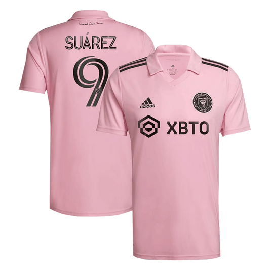 Tricouri Fotbal Inter Miami CF SUÁREZ #9 Acasă 2022 (mărime mare)