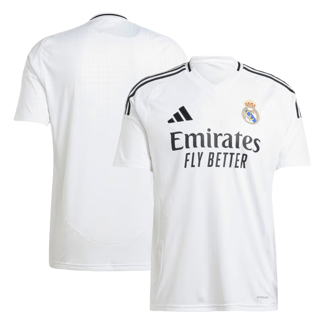Tricouri Fotbal Real Madrid Acasă 2024/25 (mărime mare)