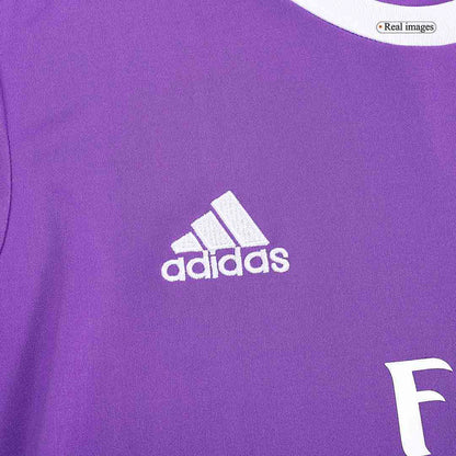 Tricouri Fotbal Vintage Real Madrid Deplasare 2016/17 Mânecă Lungă