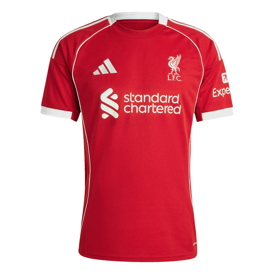 Tricouri Fotbal Liverpool WIRTZ #7 Acasă 2025/26