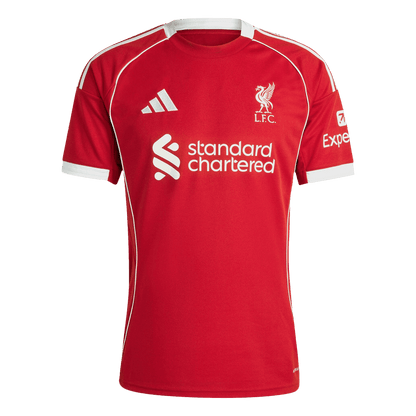Tricouri Fotbal Liverpool WIRTZ #7 Acasă 2025/26