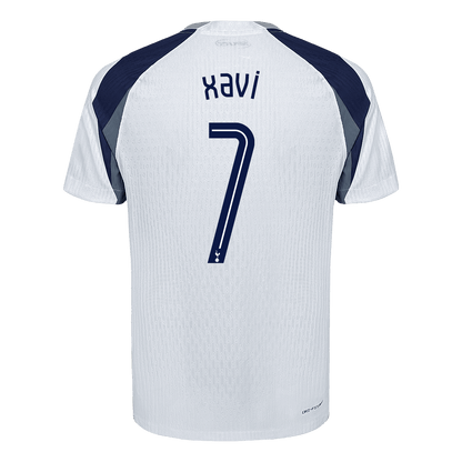 Tricouri Fotbal Tottenham Hotspur XAVI #7 Acasă 2025/26 Authentic - UCL