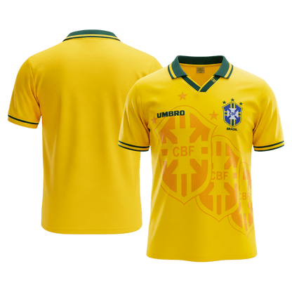 Tricouri Fotbal Vintage Brazilia Acasă 1994