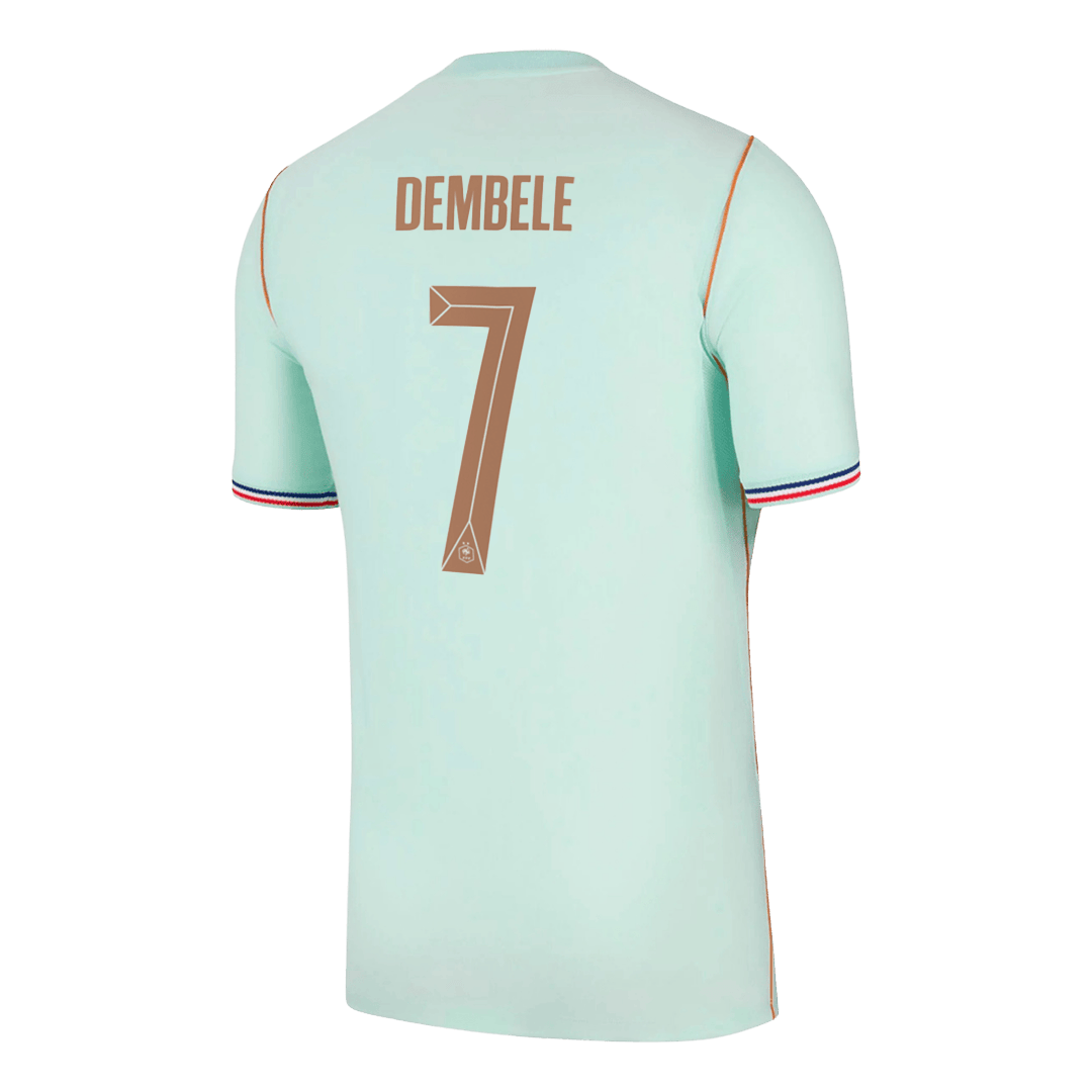 Tricouri Fotbal Franța DEMBELE #7 Deplasare Cupa Mondială 2026