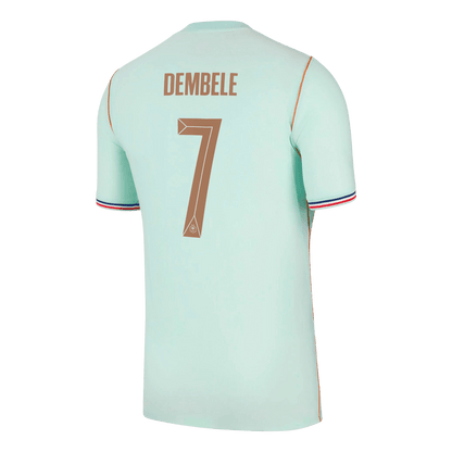 Tricouri Fotbal Franța DEMBELE #7 Deplasare Cupa Mondială 2026