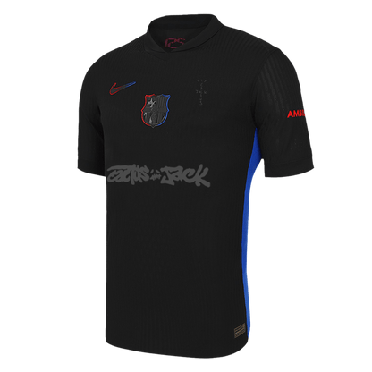 Tricouri Fotbal Barcelona X Travis Scott Deplasare 2024/25 Authentic