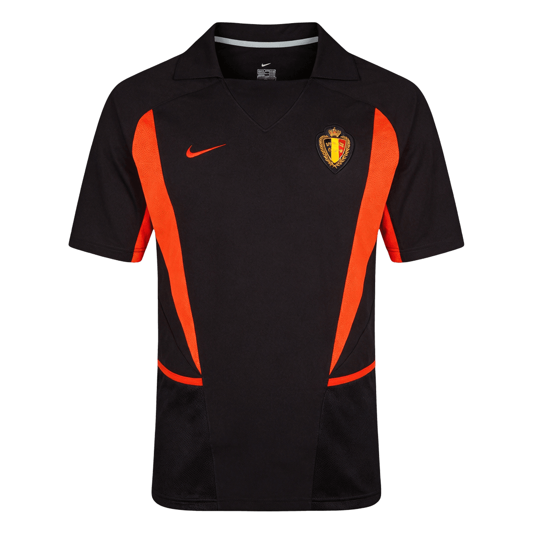 Retro 2002 Belgium Segunda Equipación Copa del Mundo