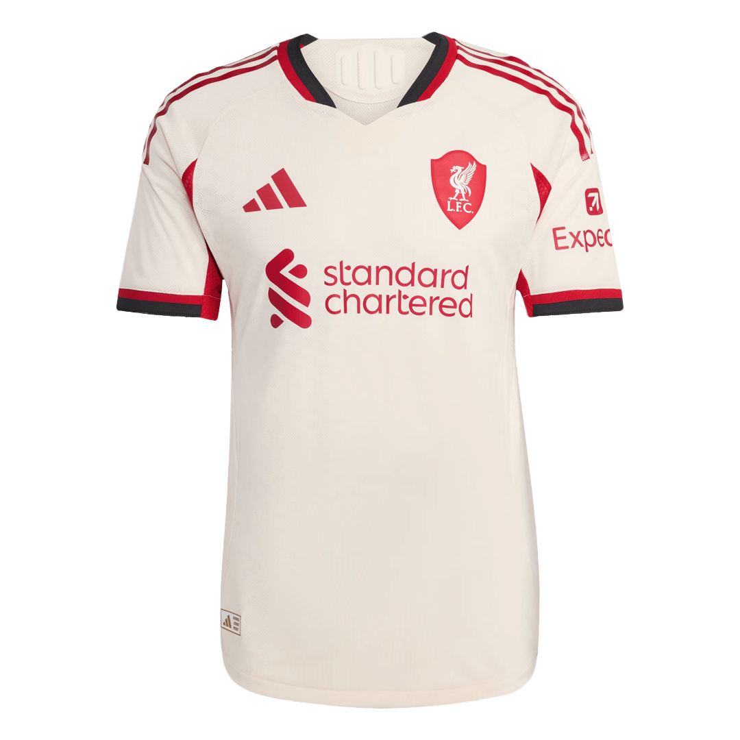 Tricouri Fotbal Liverpool Deplasare 2025/26 Authentic
