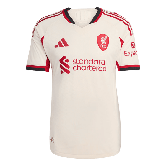 Tricouri Fotbal Liverpool Deplasare 2025/26 Authentic