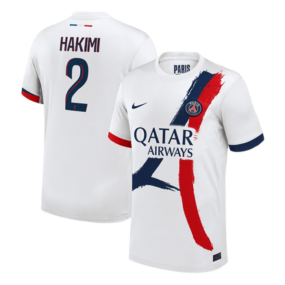 Tricouri Fotbal PSG HAKIMI #2 Deplasare 2025/26 Authentic