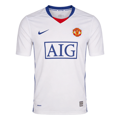 Tricouri Fotbal Vintage Manchester United Deplasare 2008/09