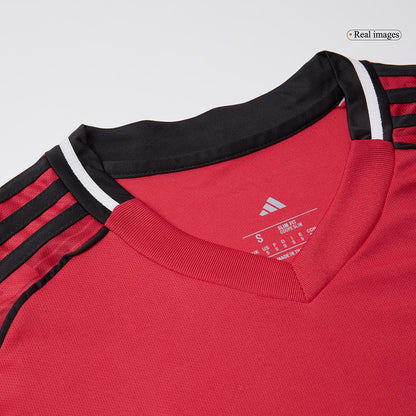 Tricouri Fotbal Manchester United B.FERNANDES #8 Acasă 2025/26 - Premium