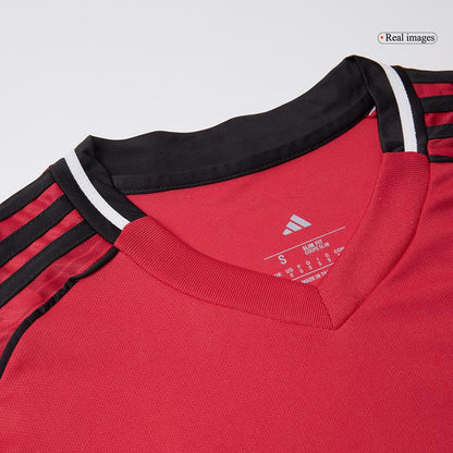 Tricouri Fotbal Manchester United B.FERNANDES #8 Acasă 2025/26 - Premium (mărime mare)
