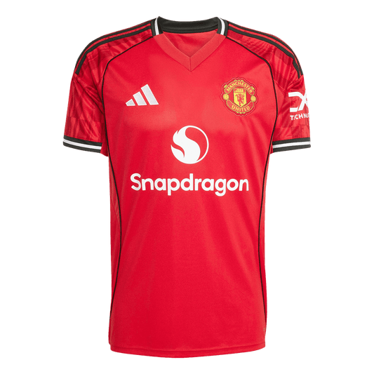 Tricouri Fotbal Manchester United Acasă 2025/26 - Premium