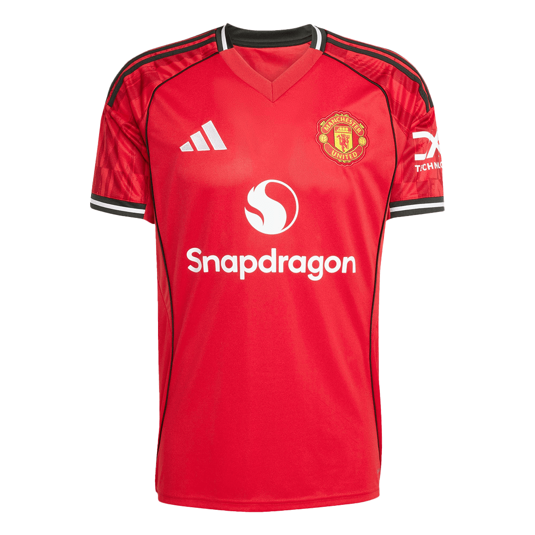 Tricouri Fotbal Manchester United Acasă 2025/26 - Premium (mărime mare)