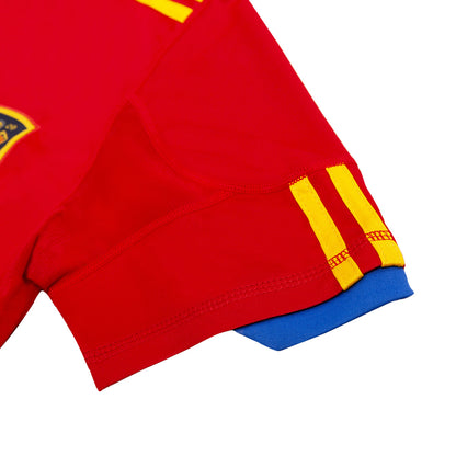 Tricouri Fotbal Vintage Spania XAVI #8 Acasă 2010