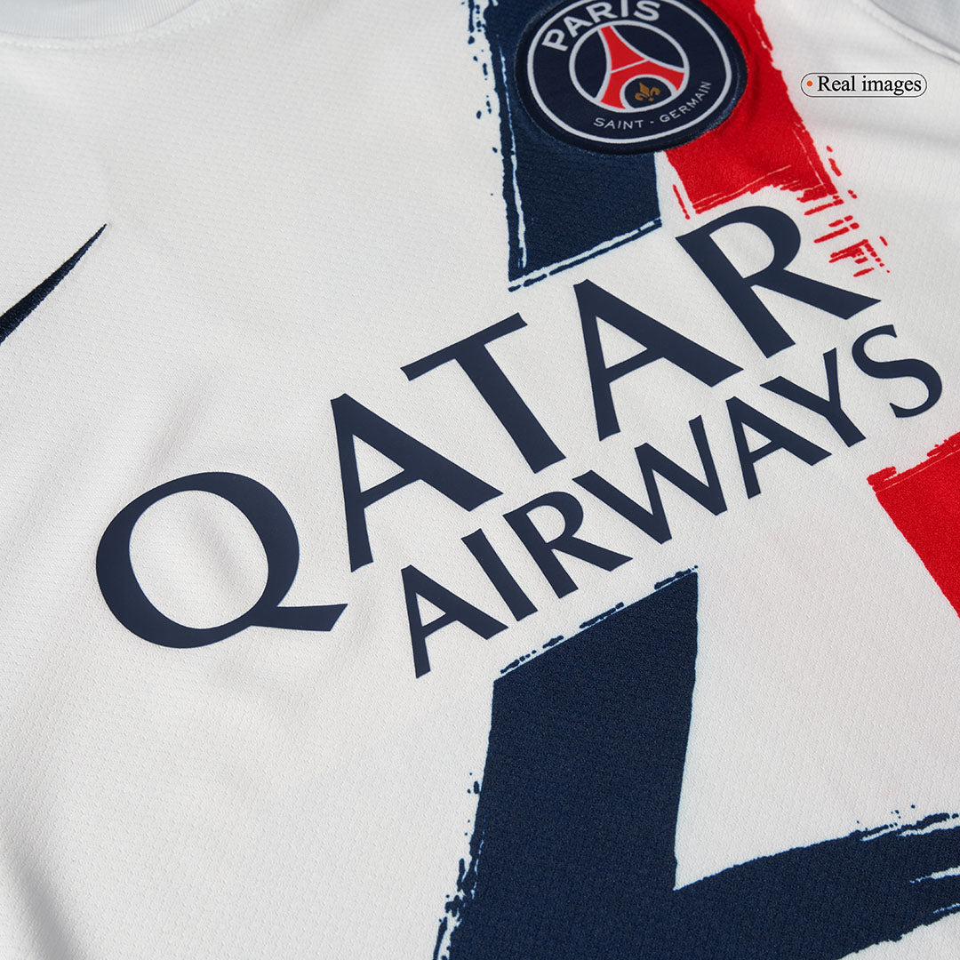 Tricouri Fotbal PSG KVARATSKHELIA #7 Deplasare 2024/25 UCL - Super