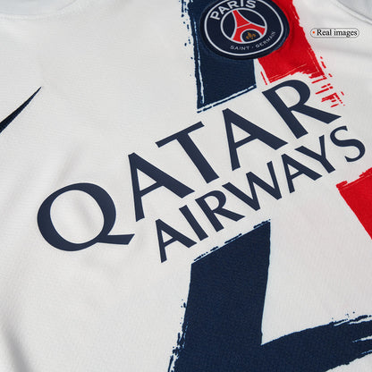 Tricouri Fotbal PSG KVARATSKHELIA #7 Deplasare 2024/25 UCL - Super