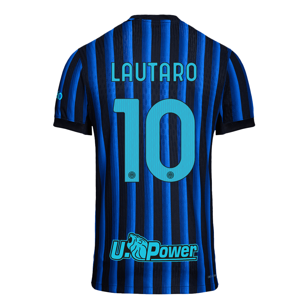 Tricouri Fotbal Inter Milano LAUTARO #10 Acasă 2025/26 Authentic