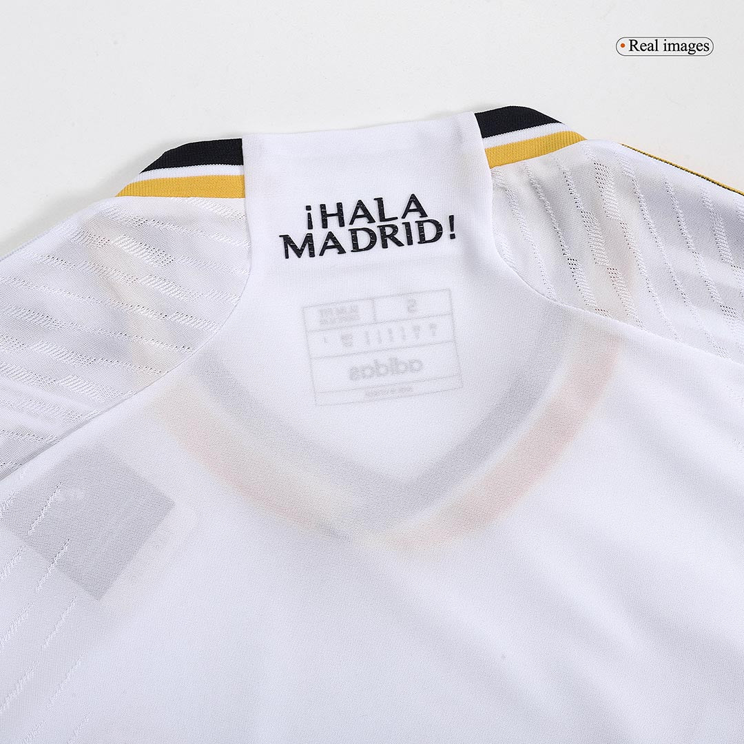 Tricouri Fotbal Real Madrid MBAPPÉ #9 Acasă 2023/24 Authentic