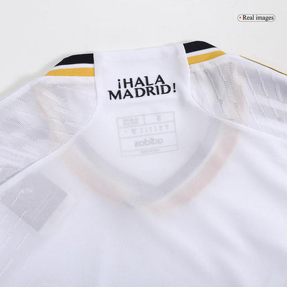 Tricouri Fotbal Real Madrid MBAPPÉ #9 Acasă 2023/24 Authentic