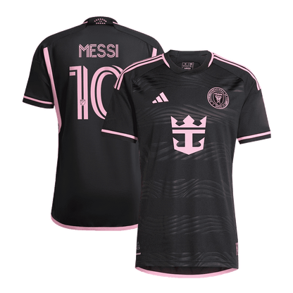 Tricouri Fotbal Inter Miami CF MESSI #10 Deplasare 2024 Authentic