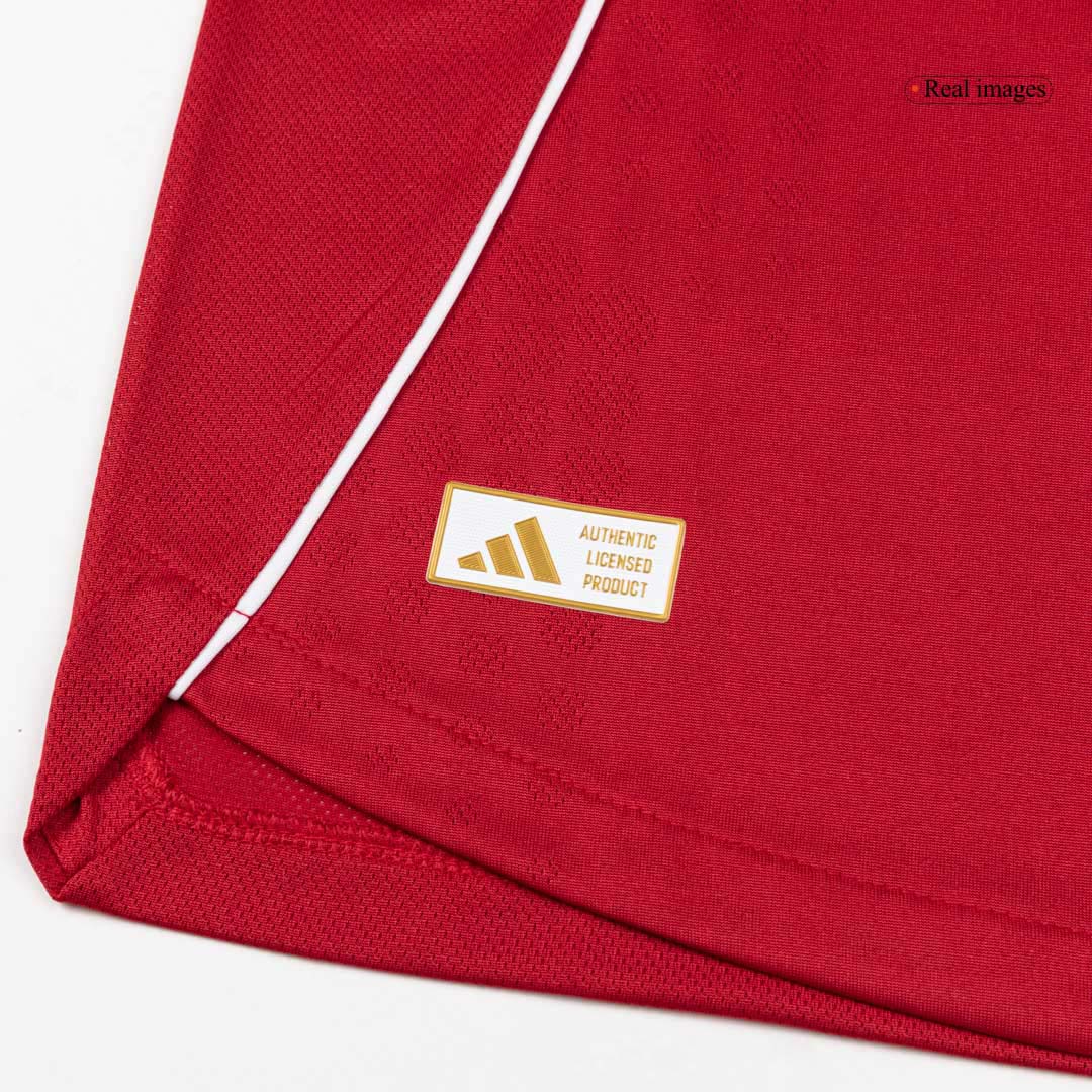 Tricouri Fotbal Liverpool ISAK #9 Acasă 2025/26 Authentic - UCL
