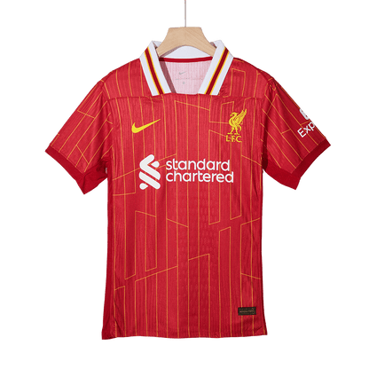 Tricouri Fotbal Liverpool Acasă CHAMPIONS 24/25 Authentic