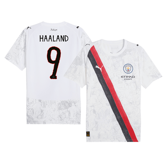 Tricouri Fotbal Manchester City KidSuper HAALAND #9 2025/26 - Club World Cup