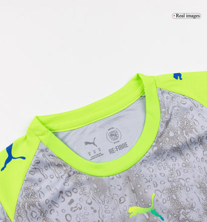 Set Tricouri Fotbal Manchester City Treilea 2025/26 Pentru Copii