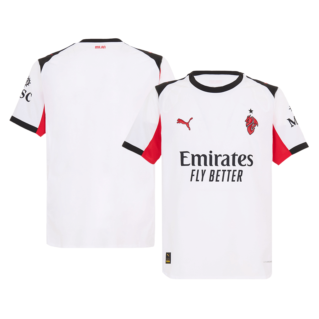 Tricouri Fotbal AC Milan Deplasare 2025/26 Authentic