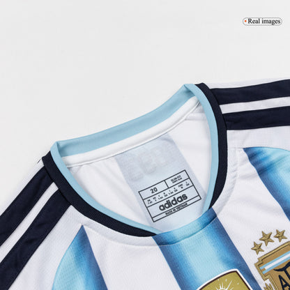 Set Tricouri Fotbal Argentina MESSI #10 Acasă Cupa Mondială 2026 Pentru Copii - Super