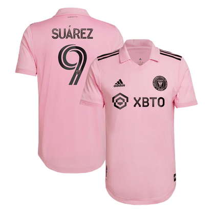 Tricouri Fotbal Inter Miami CF SUÁREZ #9 Acasă 2022 Authentic