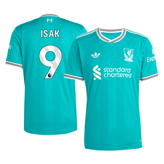 Tricouri Fotbal Liverpool ISAK #9 Treilea 2025/26