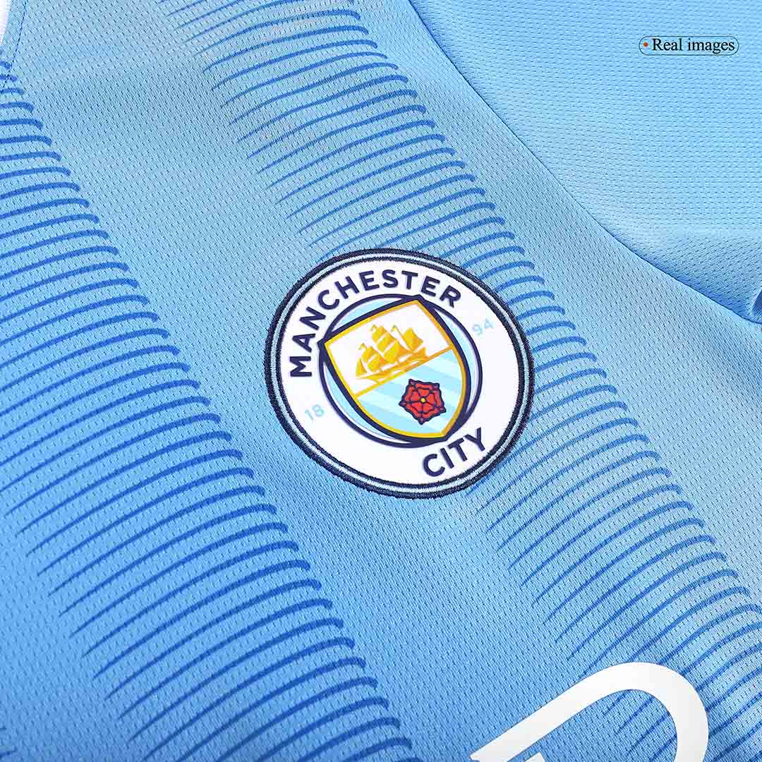 Tricouri Fotbal Manchester City J.ALVAREZ #19 Acasă 2023/24 - Japanese Tour Printing (mărime mare)