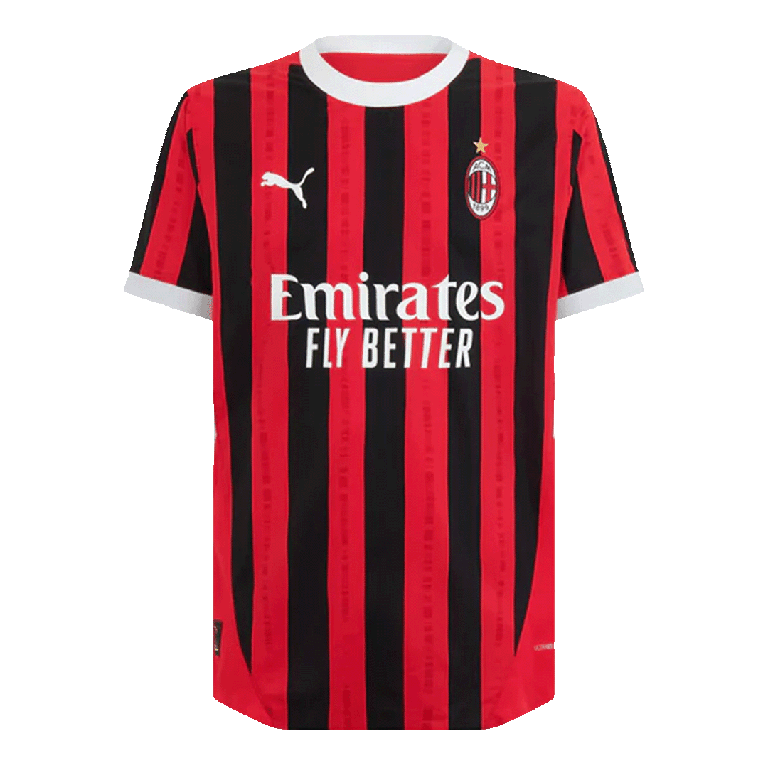 Tricouri Fotbal AC Milan GIMENEZ #7 Acasă 2024/25 Authentic